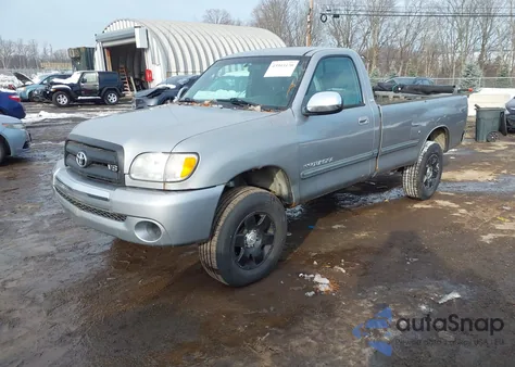 2003 Toyota Tundra Sr5 V8 из США, поврежденный, VIN 5TBKT441X3S408462